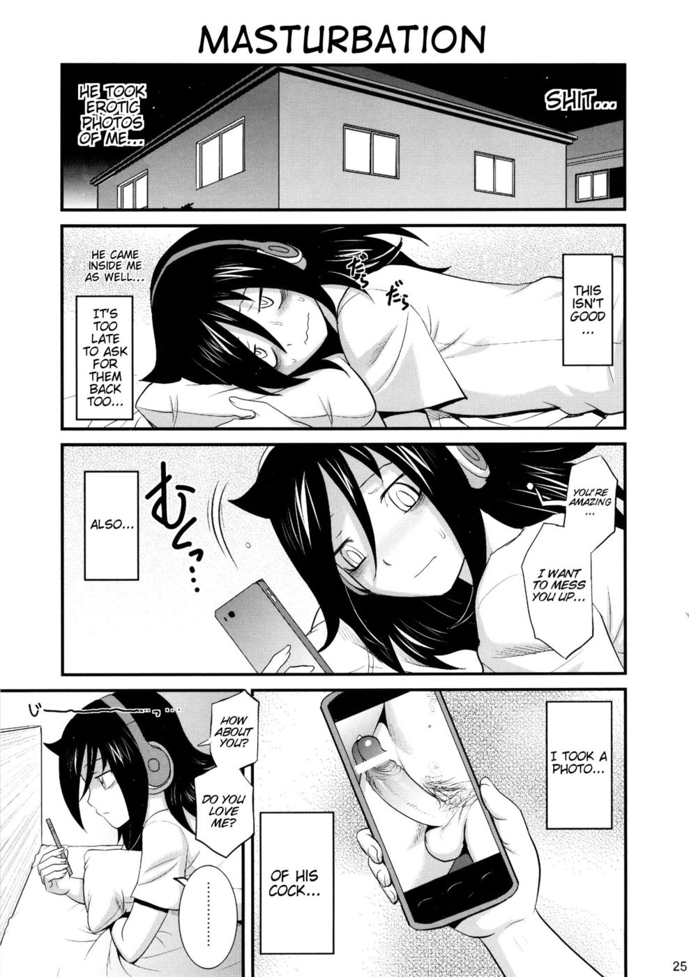 Hentai Manga Comic-I don't care if it's an old man or whatever because I'm not popular!-Read-25